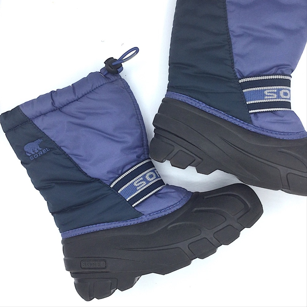 Sorel Kids Boots in blue and black